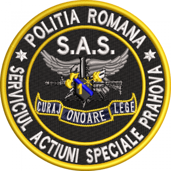 Emblema SERVICIUL ACTIUNI SPECIALE PRAHOVA